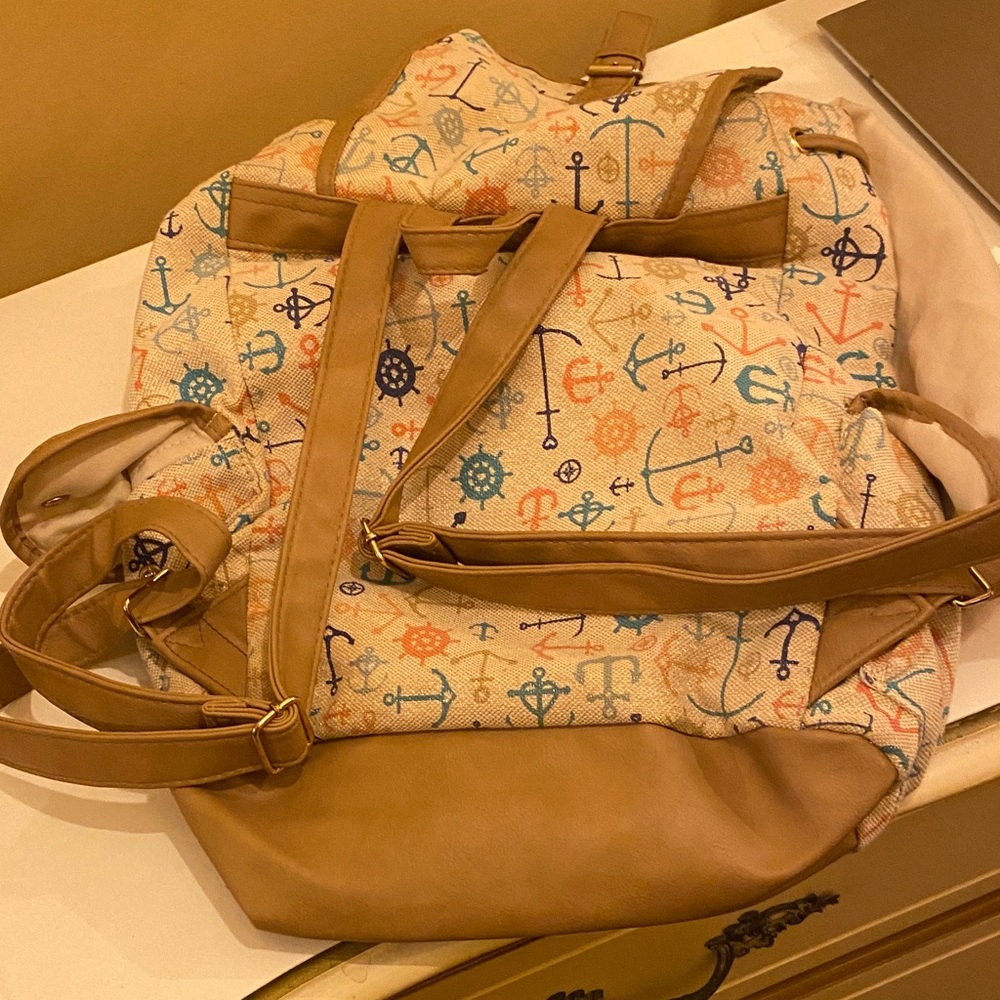 Claire's Multicolor Nautical Backpack - image 2